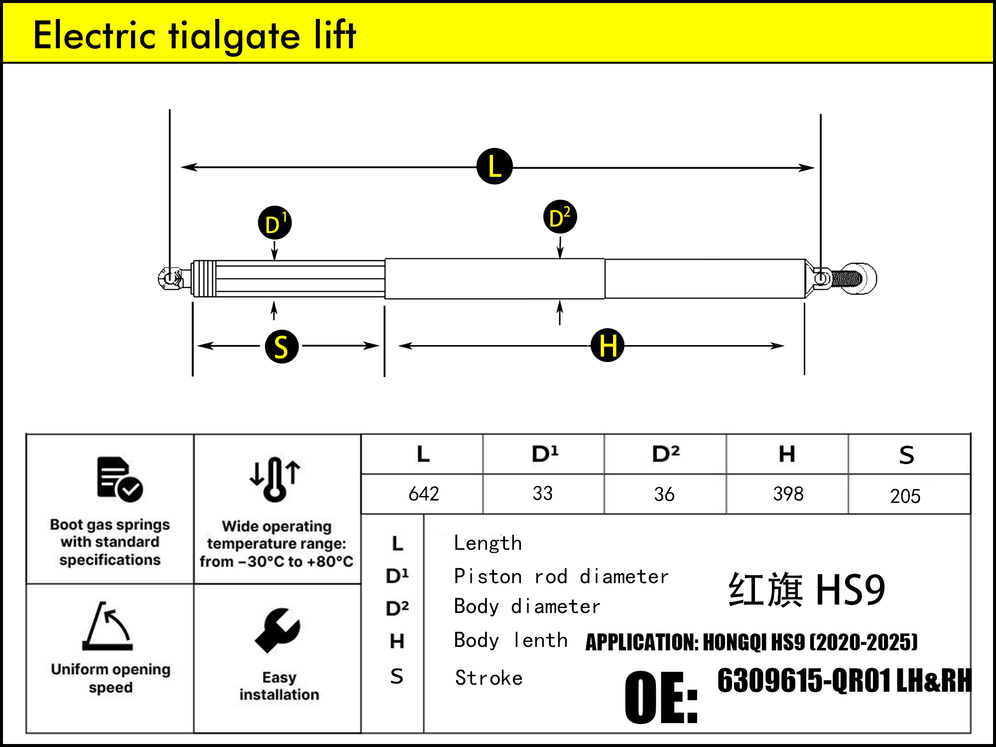HL2209-Hongqi HS9 LH/RH（2020-...）