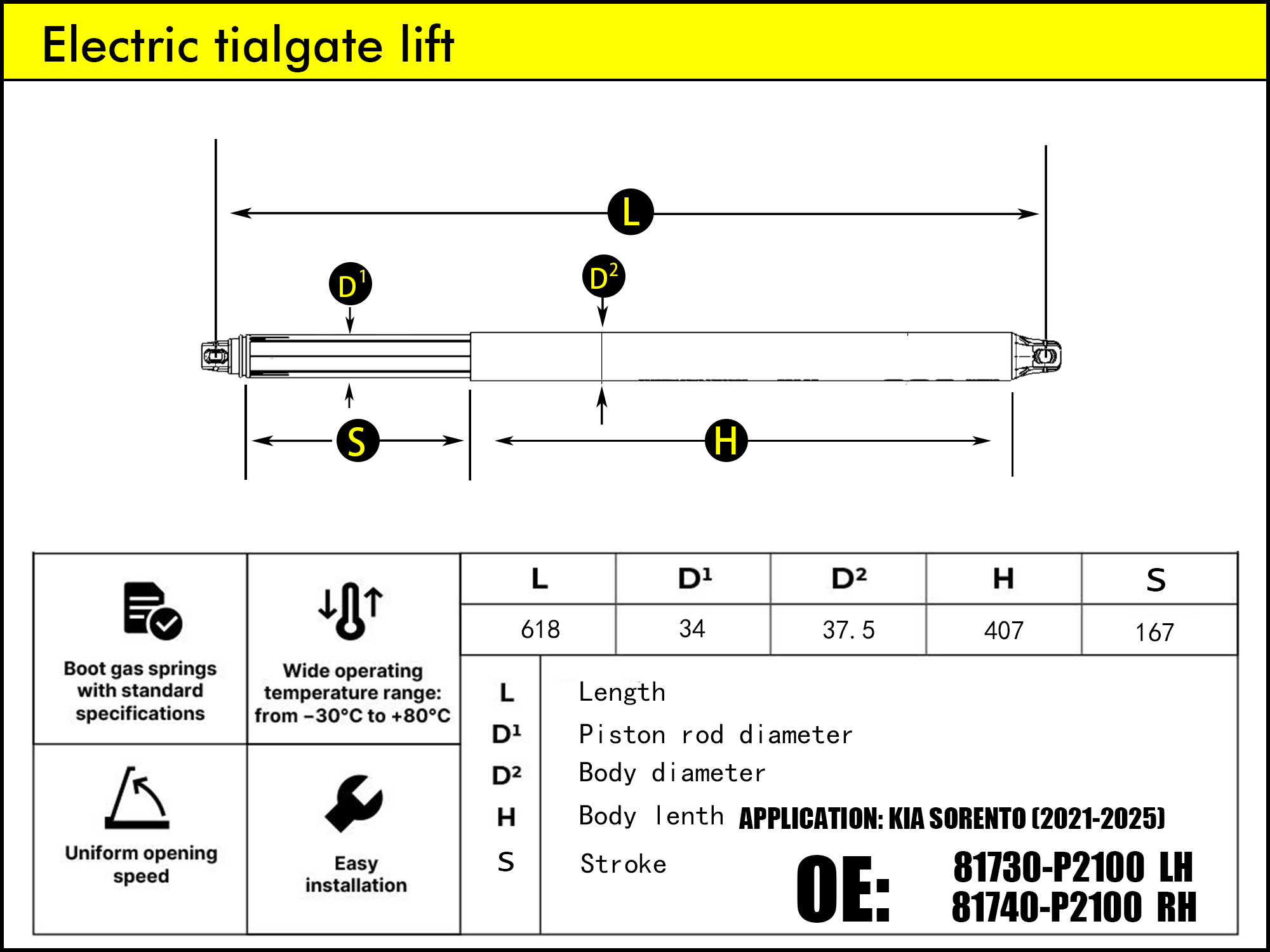 HL2133-KIA SORENTO MQ4 LH（2020-2025）