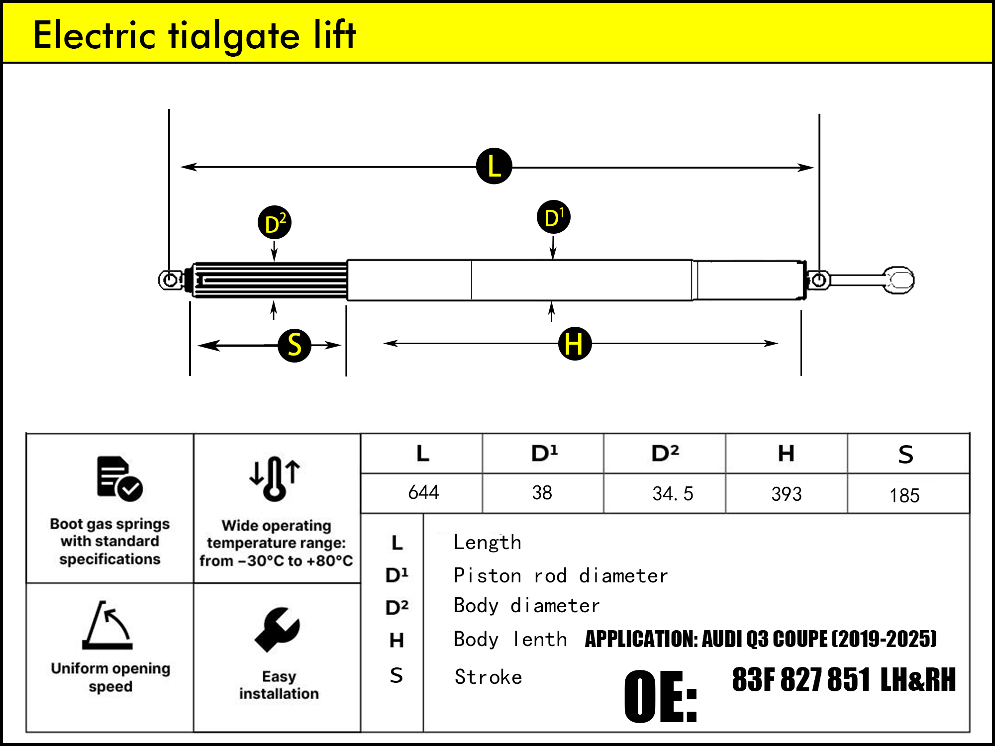 HL2108-AUDI Q8 4MN LH/RH（2018-2025）