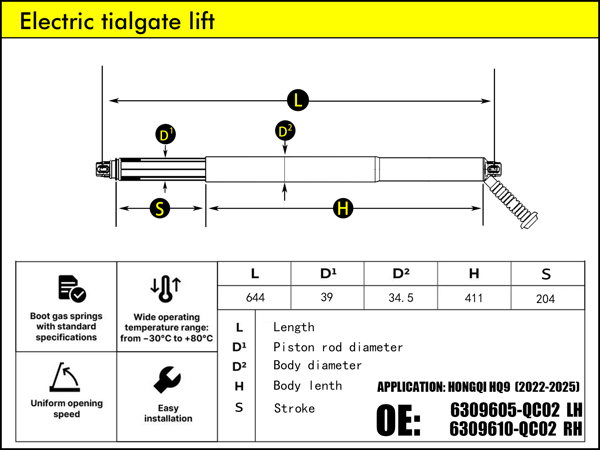 HL2608-Hongqi HQ9 LH（2022-...）