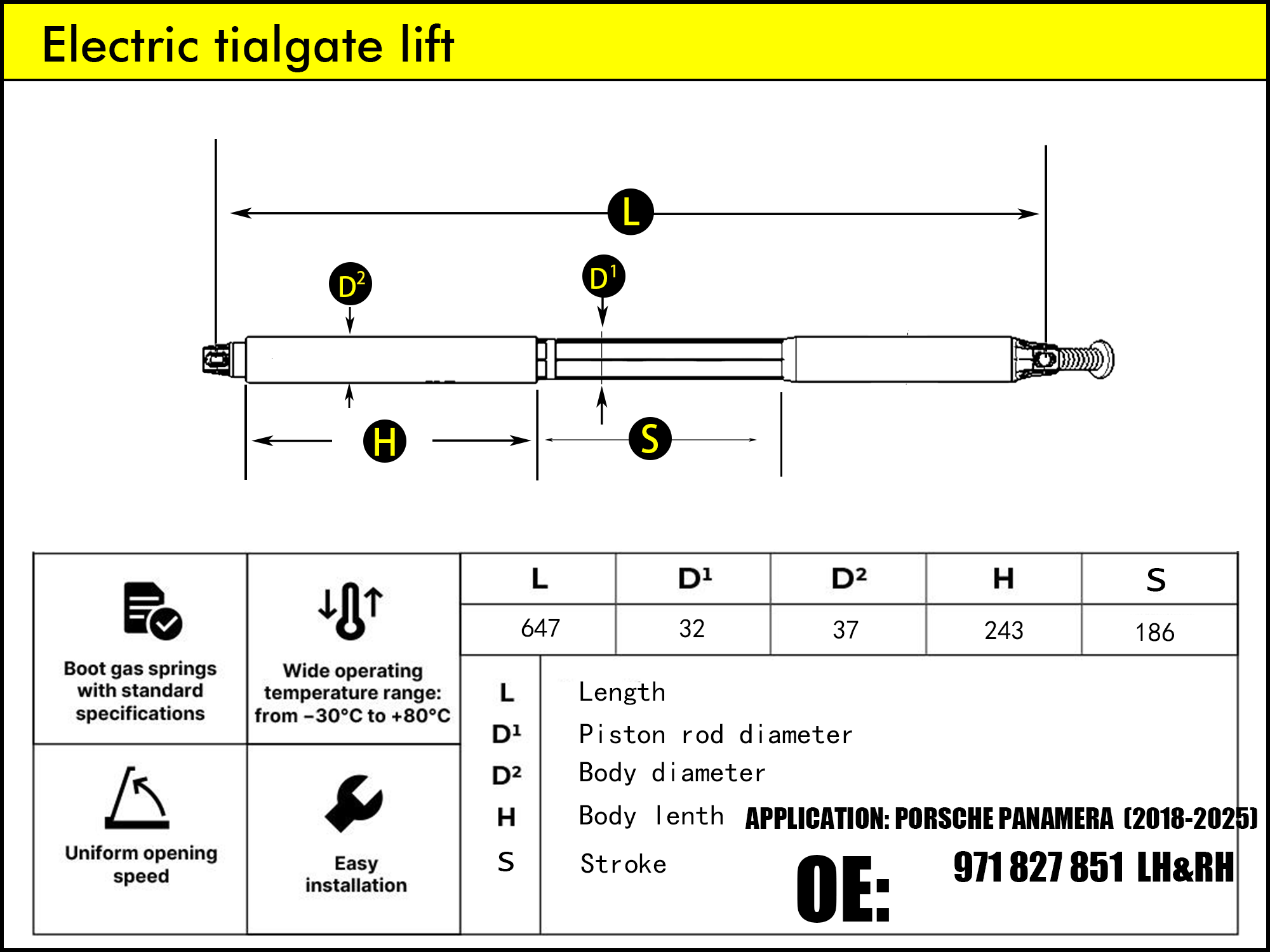 HL2026-Porsche Paramera 971 （2018-2025）