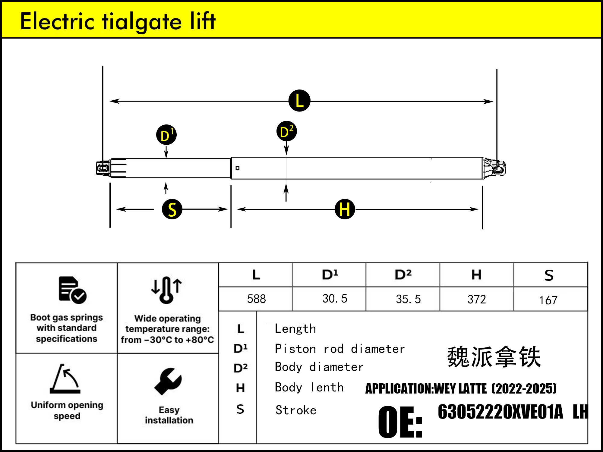 HL2575-GWM WEY Latte LH（2022-2023）