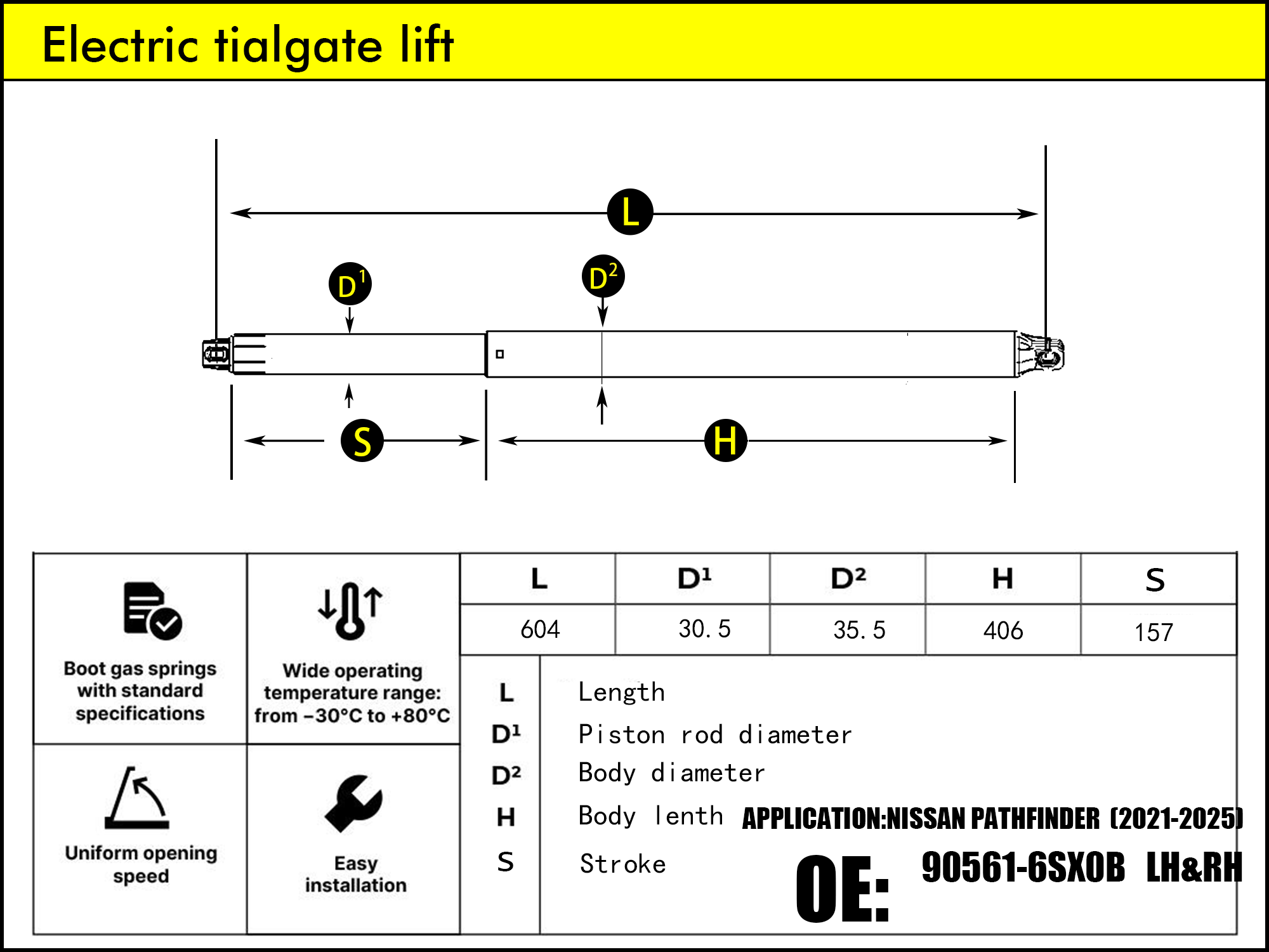 HL2629-NISSAN Pathfinder V R53 LH/RH（2021-...）
